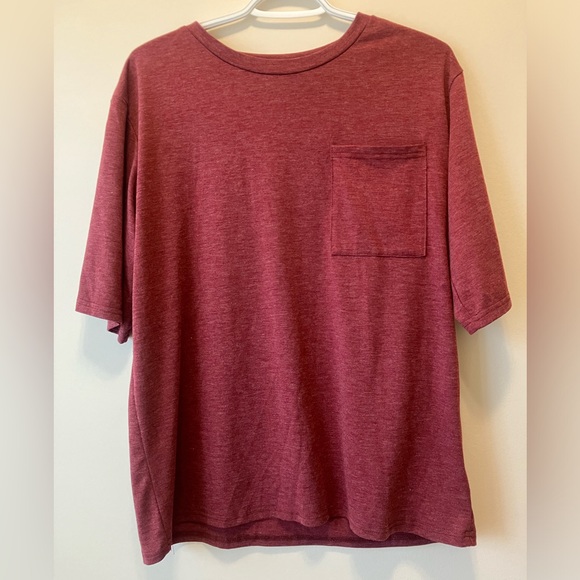 SHEIN Pocket Drop Shoulder T-shirt - Picture 2 of 2
